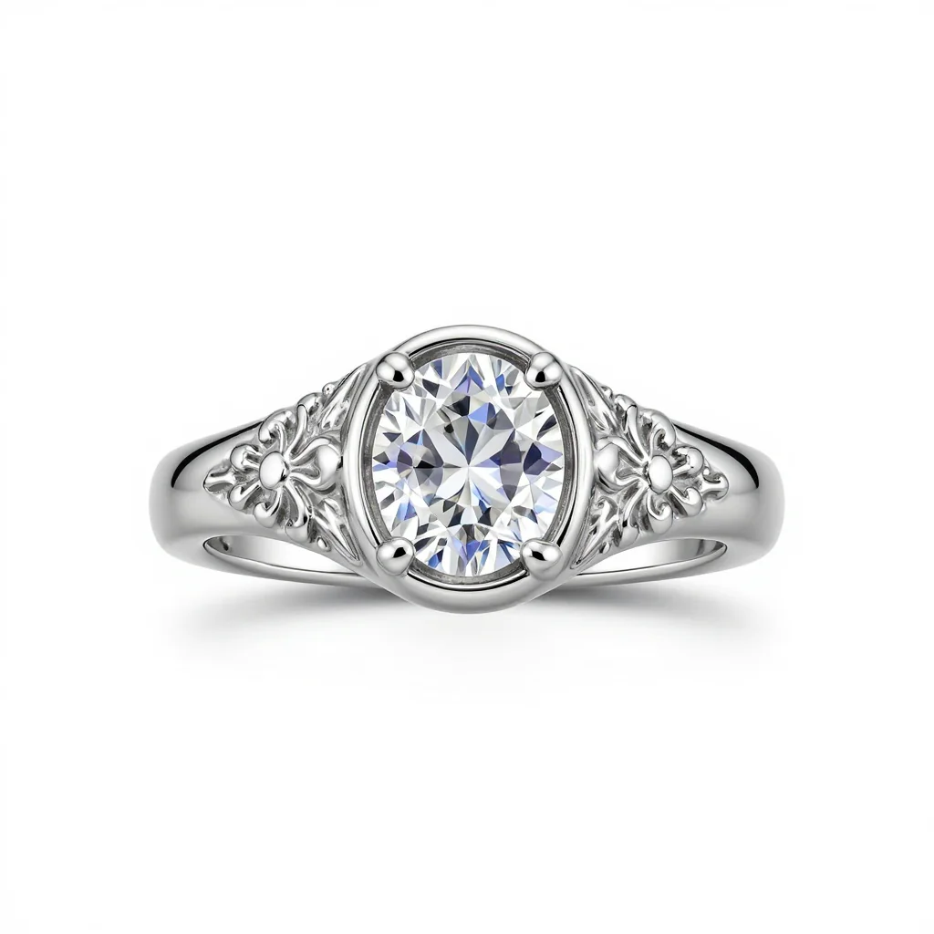 Gardenia Bloom Signet Ring