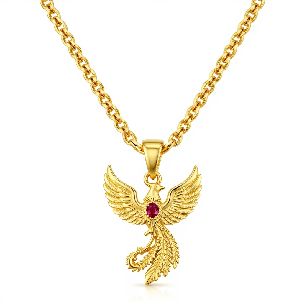 Phoenix Flame Wedding Chain