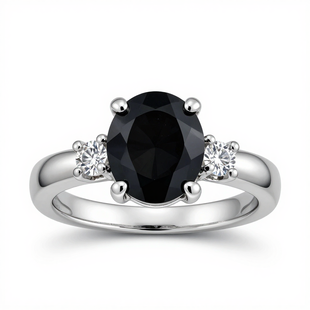Onyx & Diamond Band