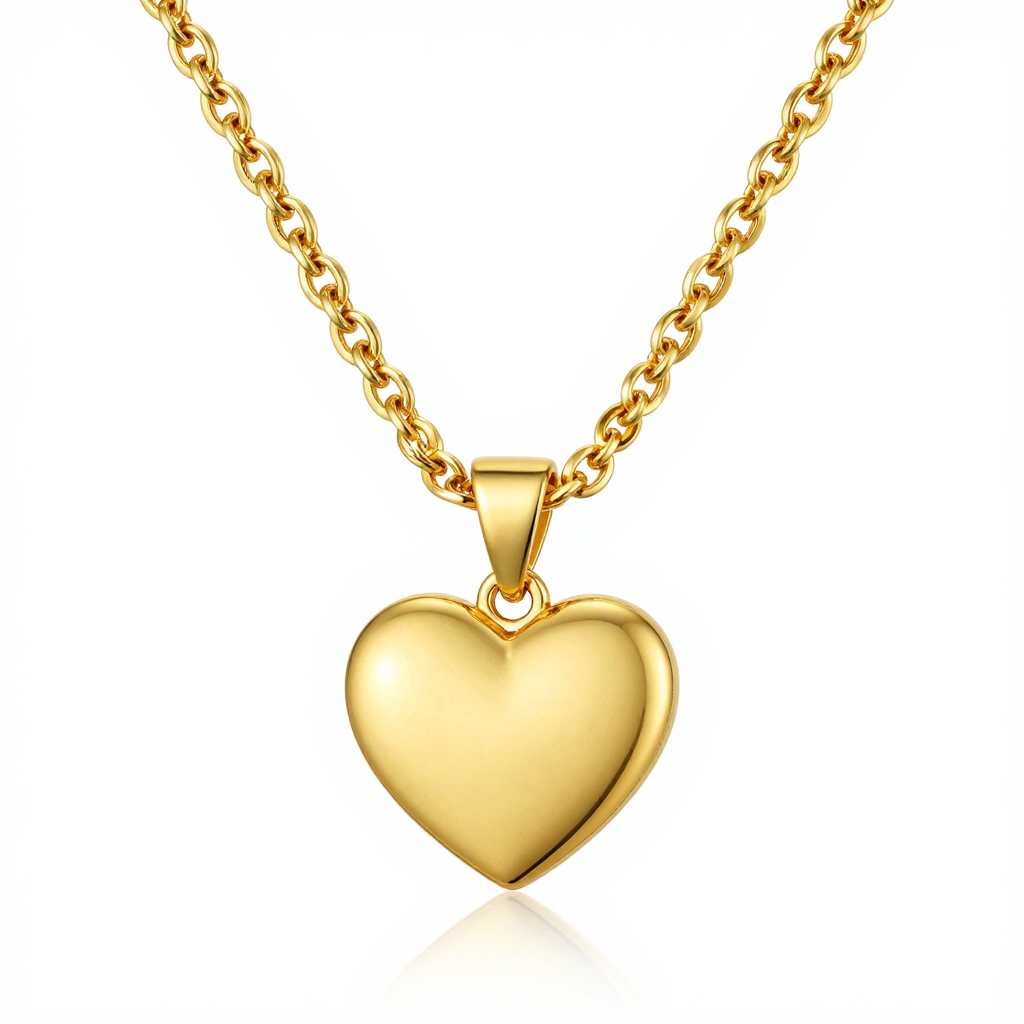 Golden Heart Wedding Chain