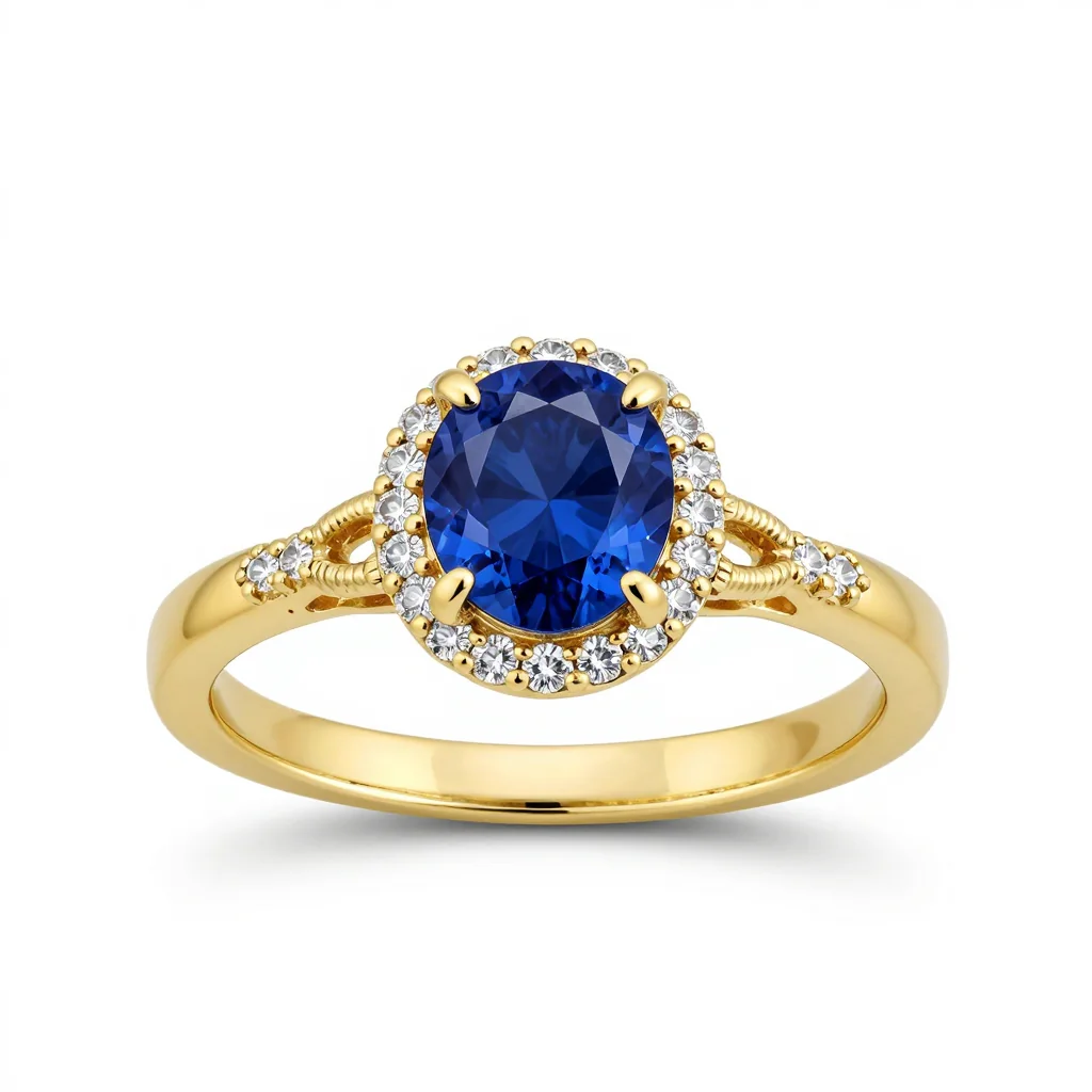 Vintage Sapphire Engagement Ring
