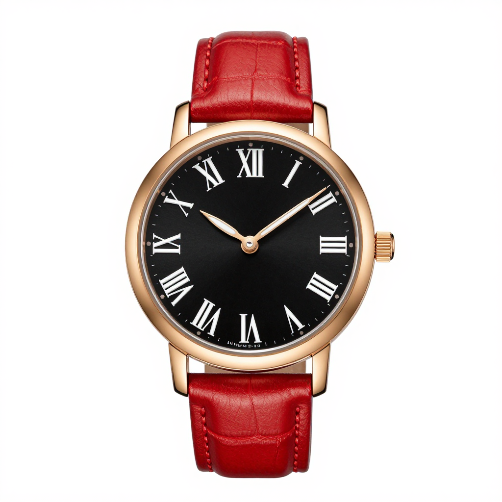 Luna Silk Strap Watch
