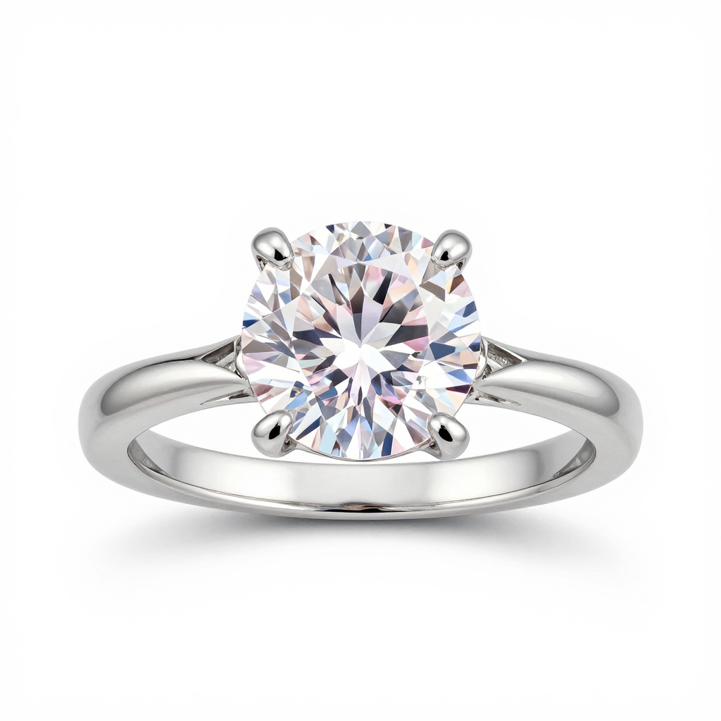 Cushion Cut Diamond Engagement Ring