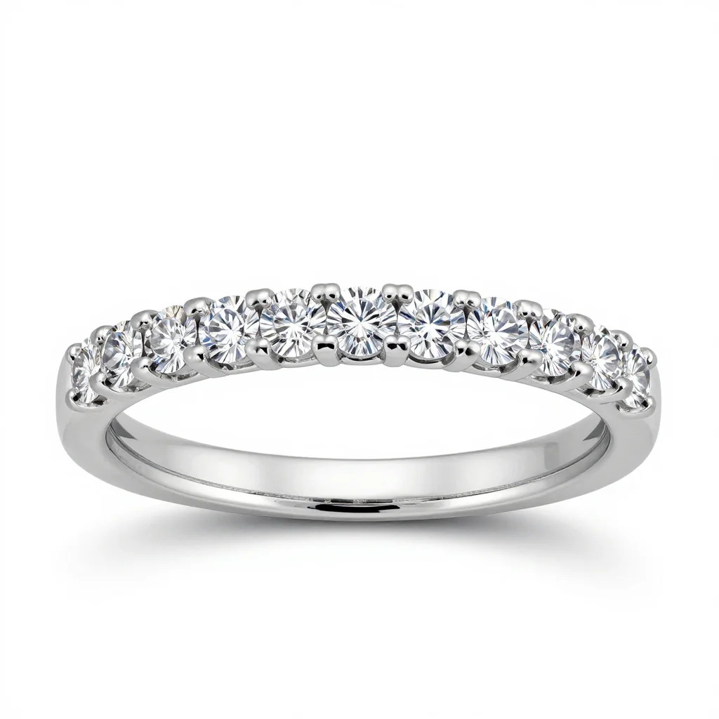 Double Diamond Band Ring