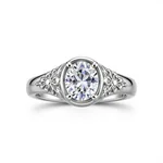 Gardenia Bloom Signet Ring - 1