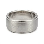 Sustainable Cuff with Recycled Aluminum and Textured Finish - 1