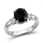 Onyx & Diamond Band - 2