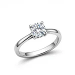 Modern Square Diamond Ring - 2