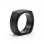 Black Matte Aluminum Cuff - 2