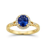 Vintage Sapphire Engagement Ring - 1