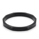 Titanium Geometric Bangle - 1