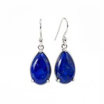Lapis Lazuli Drop Earrings - 2