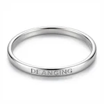 Chrome-Plated Bangle with Engraving - 2