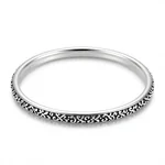 Silver Filigree Bangle - 2